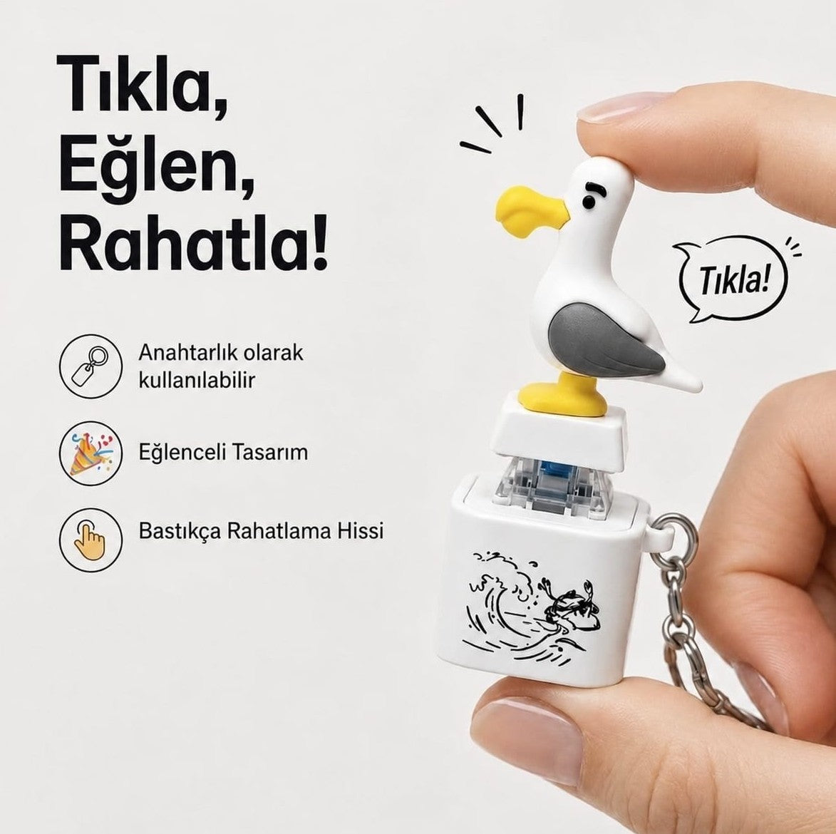 MaynKeys™ Sesli Martı Arkadaşına Alabilceğin En İyi Hediye