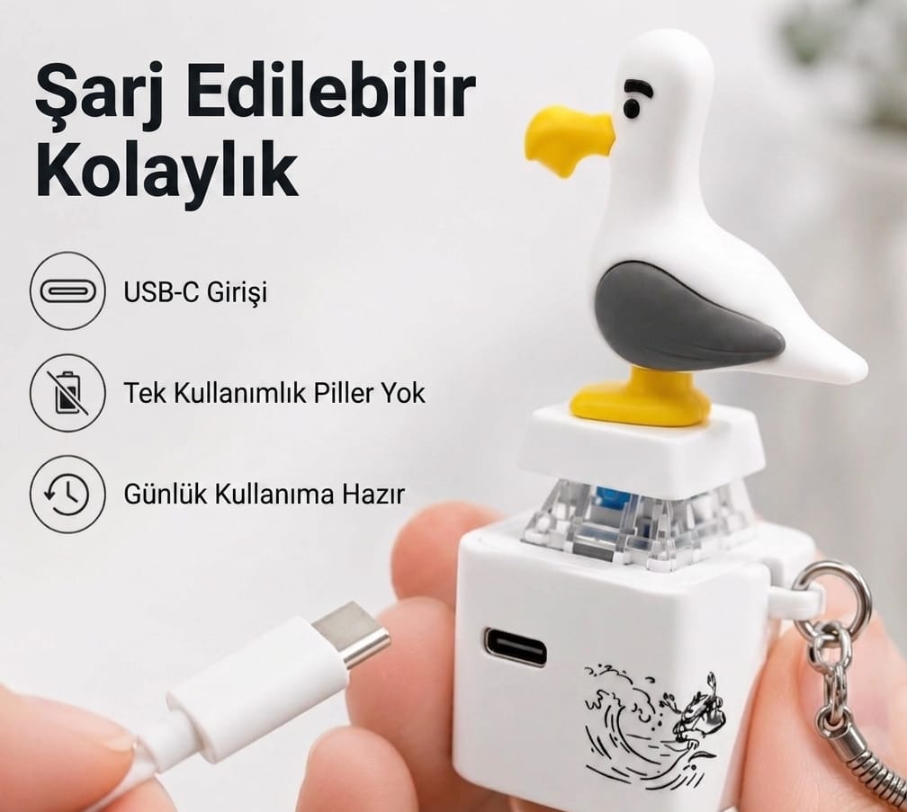 MaynKeys™ Sesli Martı Arkadaşına Alabilceğin En İyi Hediye